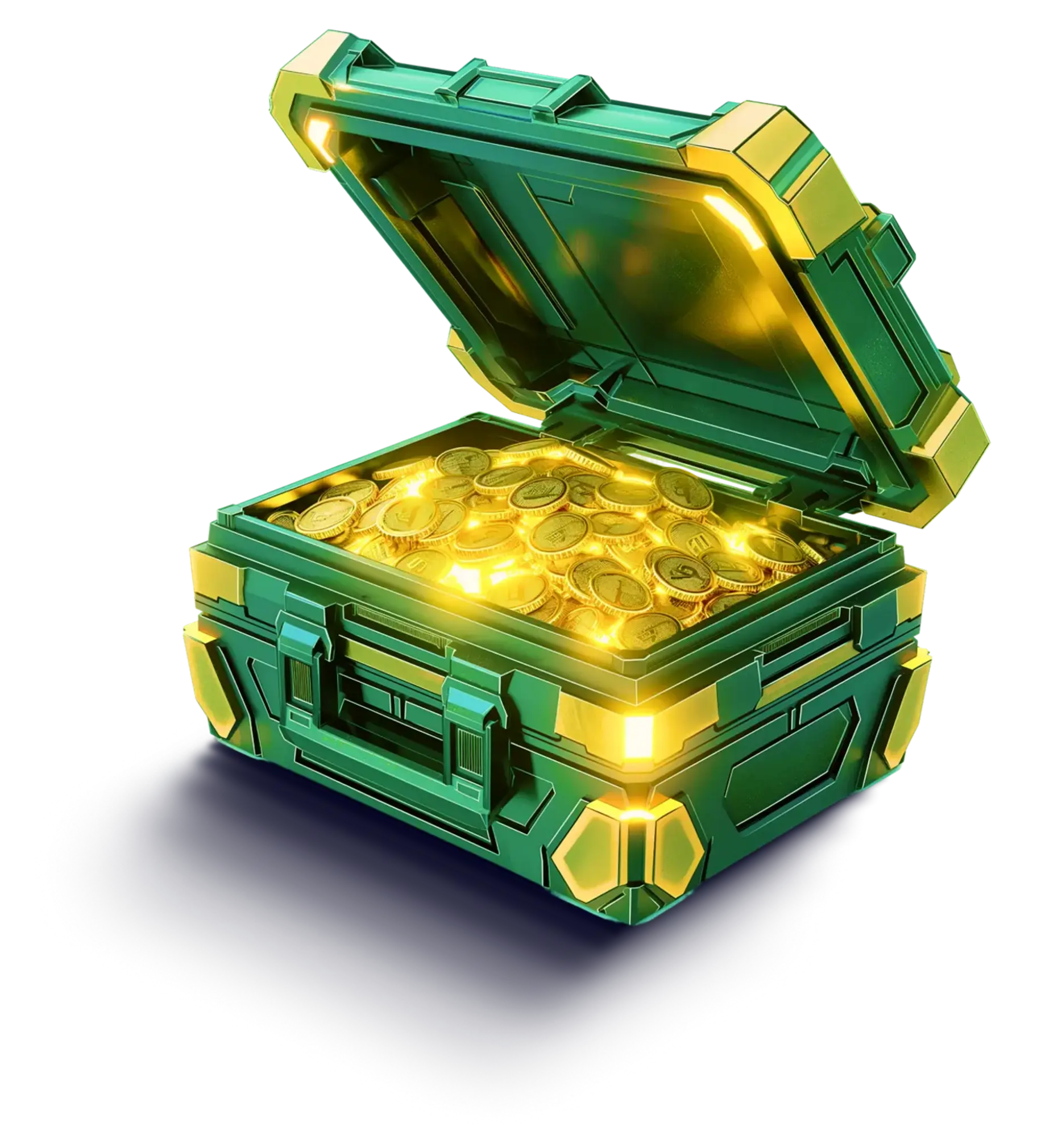 Gold and platinum VIP coins